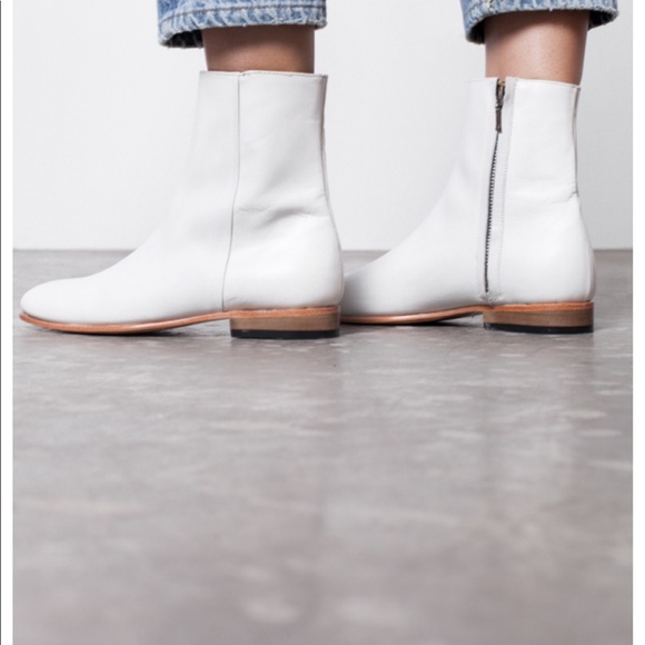 Dieppa Restrepo Leather boots mid calf - Picture 2 of 8